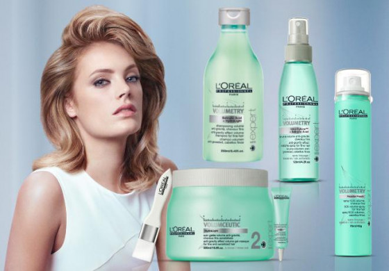 L'Oreal Professionnel Volumetry Shampoo - Легкий шампунь для придания объема тонким волосам - 2