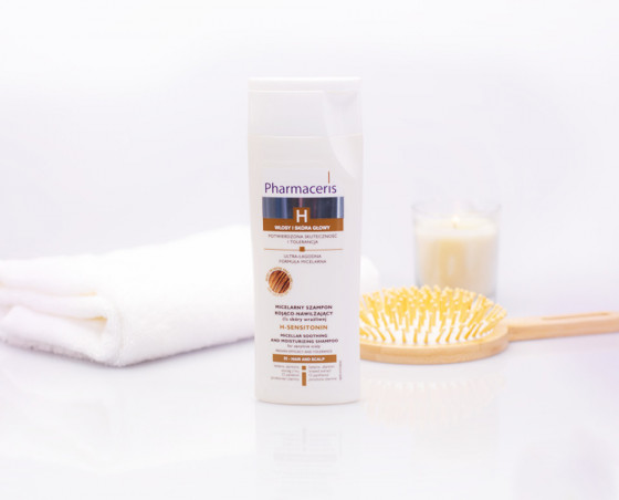 Pharmaceris H-Sensitonin Professional Soothing Shampoo for Sensitive scalp - Успокаивающий шампунь для чувствительной кожи головы - 3