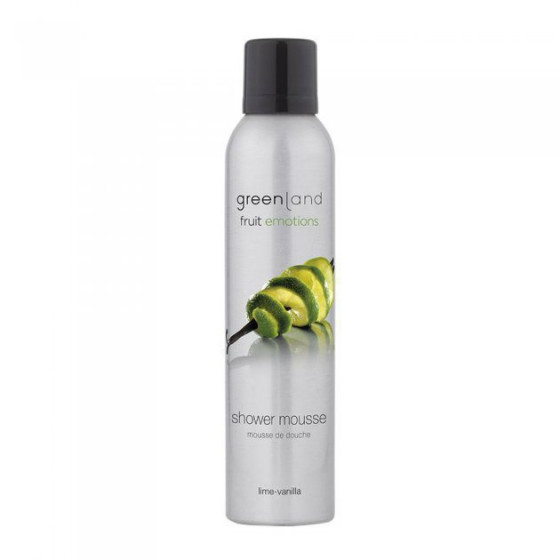 Greenland Fruit Emotions Shower Mousse Lime-Vanilla - Мусс для душа Лайм-Ваниль