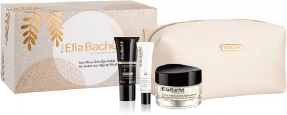 Ella Bache My Global Anti-Ageing Ritual - Подарочный набор с косметичкой