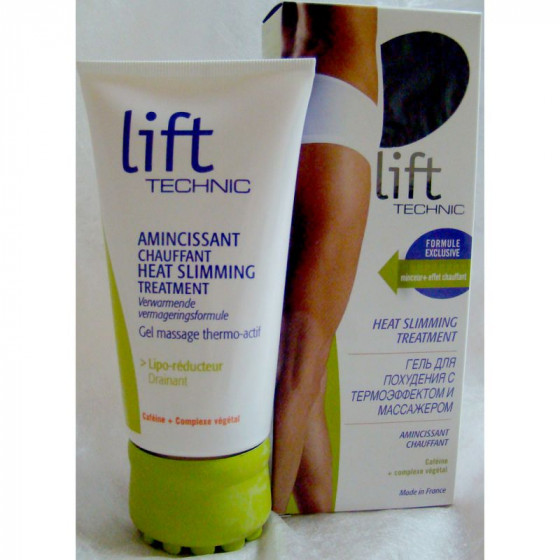 Lift Technic Heat Slimming Treatment - Гель для похудения с термоэффектом и массажером