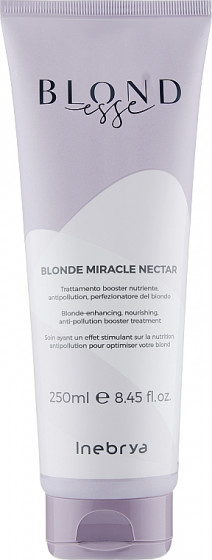 Inebrya Blondesse Blonde Miracle Nectar - Интенсивная питательная маска для волос цвета блонд