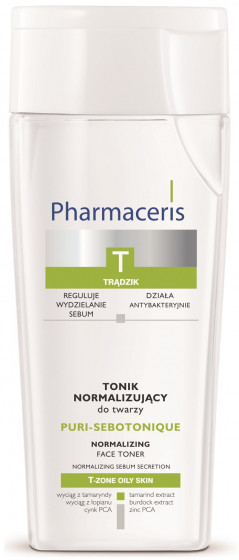 Pharmaceris T Puri-Sebotonique Normalizing Toner - Нормализующий тоник для лица - 1