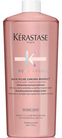 Kerastase Chroma Absolu Bain Riche Chroma Respect - Безсульфатный шампунь для окрашенных тонких и средних волос