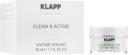 Klapp Clean & Active Enzyme Peeling - Энзимная маска-пилинг для лица - 1