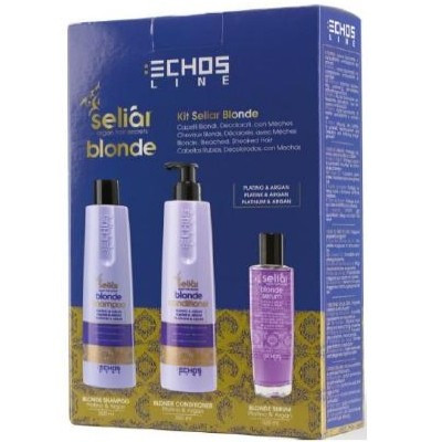 Echosline Seliar Blond Kit - Набор для светлых и окрашенных волос 