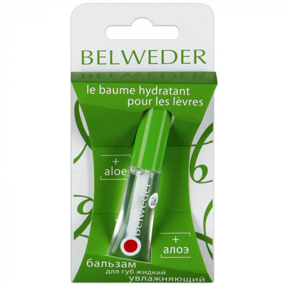 Belweder aloe vera lip balm - Увлажняющий бальзам для губ с экстрактом алоэ