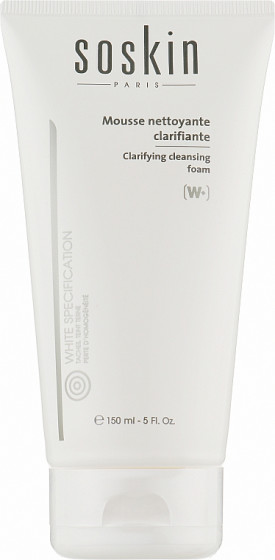 Soskin Clarifying Cleansing Foam - Очищающий мусс с осветляющим эффектом для лица