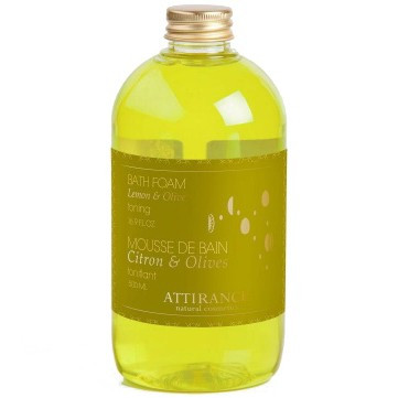 Attirance Lemon & Olives Toning Bath Foam - Пена для ванны Лимон и Олива