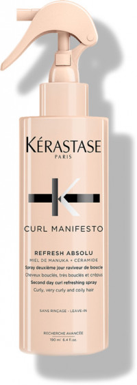 Kerastase Curl Manifesto Refresh Absolu - Несмываемый освежающий спрей-вуаль для вьющихся волос