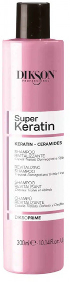 Dikson Dikso Prime Super Keratin Revitalizing Shampoo - Ревитализирующий шампунь з кератином