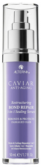 Alterna Caviar Anti-Aging Restructuring Bond Repair 3-in-1 Sealing Serum - Восстанавливающая реконструирующая сыворотка 3 в 1 с экстрактом черной икры