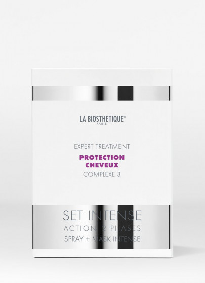 La Biosthetique Protection Cheveux Complexe 3 Set Intense Action 2 Phases - Набор для восстановления структуры волос - 1