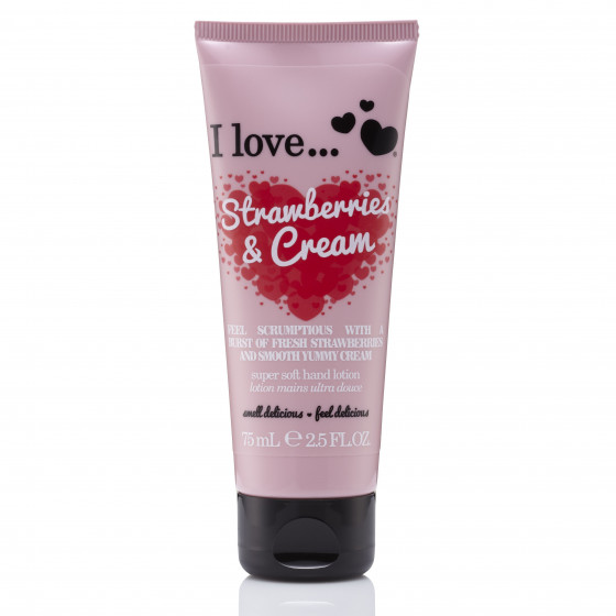 I Love Strawberries & Cream Super Soft Hand Lotion - Лосьон для рук "Клубника со сливками"