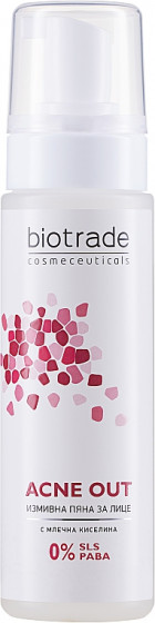 Biotrade Acne Out Cleansing Face Foam - Очищающая пенка