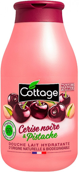 Cottage Cerise Noire & Pistache Shower Milk - Молочко для душа "Черешня и фисташки"