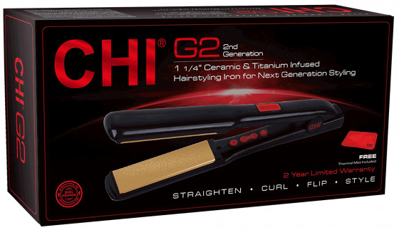 CHI G2 1.25 Professional Flat Iron - Утюжок для выравнивания волос - 1