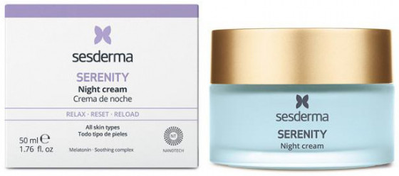 Sesderma Serenity Night Cream - Регенерирующий ночной крем для лица - 1