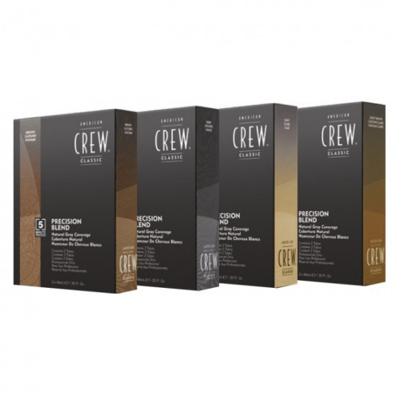 American Crew Precision Blend Light - Система маскировки седины Светлый (уровень 7-8) - 1