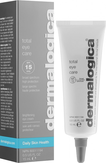 Dermalogica Total Eye Care SPF15 - Комплексный крем для глаз - 2