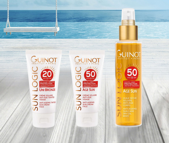 Guinot Uni Bronze Anti-Ageing Tinted Sun Cream SPF20 - Антивозрастной тонизирующий крем от солнца - 3