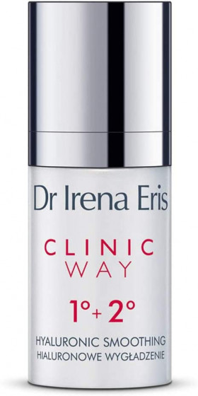 Dr. Irena Eris Clinic Way 1°+2° Hyaluronic Smoothing Eye Cream - Крем для кожи вокруг глаз "Гиалуроновое разглаживание"