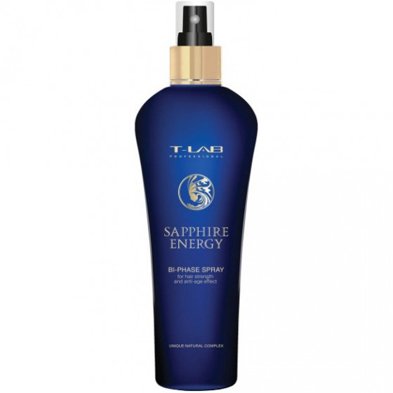 T-LAB Professional Sapphire Energy Bi-phase Spray - Двухфазный антивозрастной спрей для силы волос