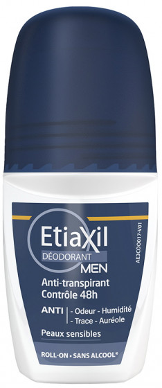 Etiaxil Antiperspirant Men Deo 48H Roll-on - Роликовый антиперспирант "Защита 48 часов" для мужчин