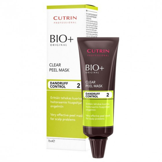 Cutrin BIO+ Clear Mask - Пилинговая маска против перхоти