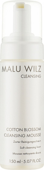 Malu Wilz Cotton Blossom Cleansing Mousse - Мусс для умывания с цветами хлопка