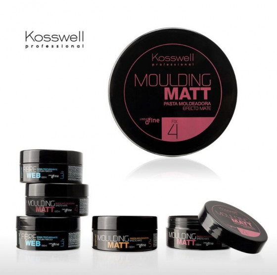 Kosswell Professional Moulding Matt 4 - Моделирующая паста сильной фиксации - 2