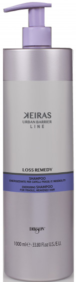 Dikson Keiras Urban Barrier Loss Remedy - Шампунь против выпадения, для стимулирования роста волос