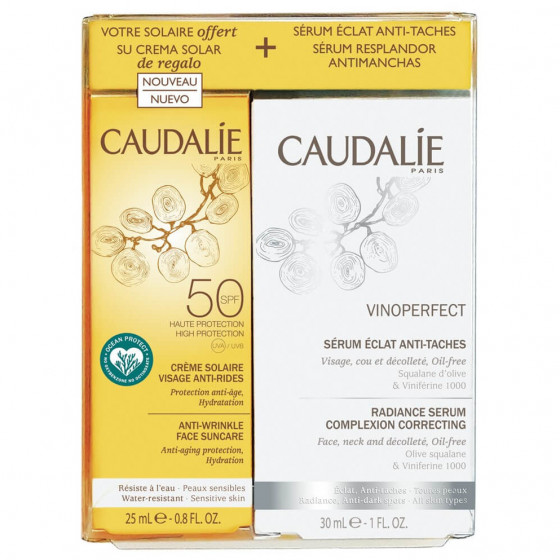 Caudalie Vinoperfect Serum Set - Набор для лица