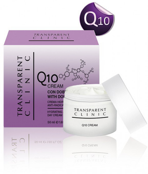 Transparent Clinic Q10 Cream - Антиоксидантный крем для лица двойного действия - 3