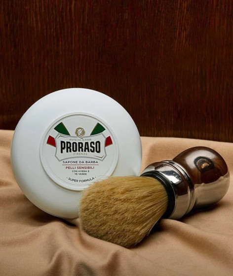 Proraso White Line Shaving Soap - Мыло для бритья для чувствительной кожи - 3