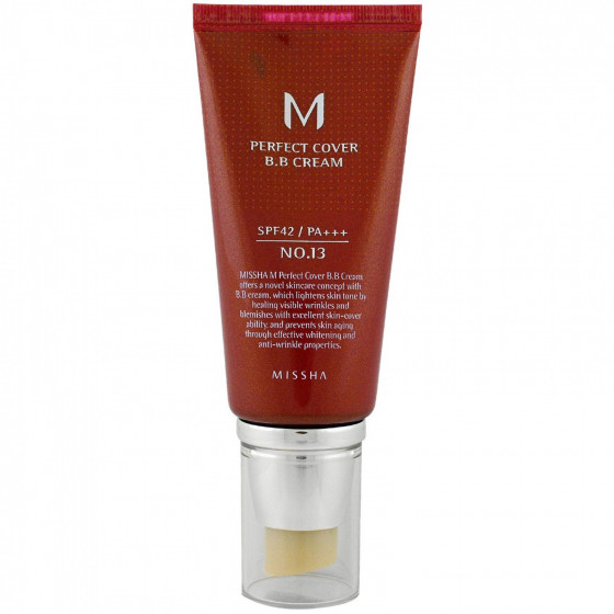 Missha Perfect Cover BB Cream SPF42/PA++ - BB крем с идеальным покрытием