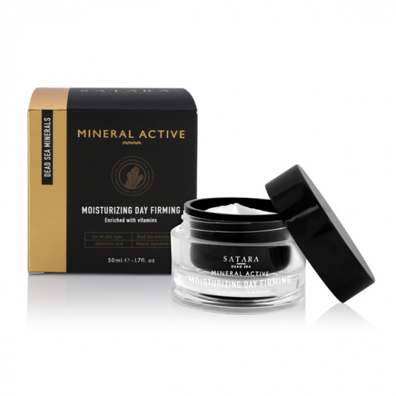 Satara Mineral Active Moisturizing Day Firming - Дневной минеральный крем - 2