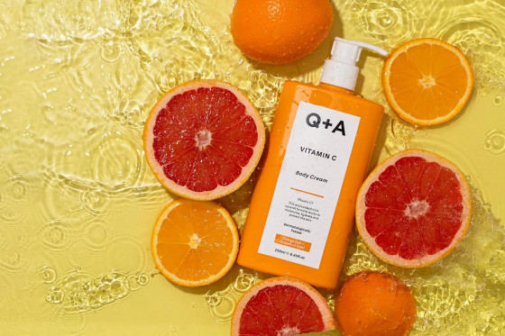 Q+A Vitamin C Body Cream - Крем для тела с витамином C - 2