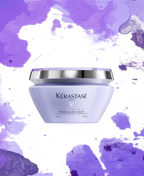 Kerastase Blond Absolu Masque Ultra Violet - Фиолетовая маска для волос - 1