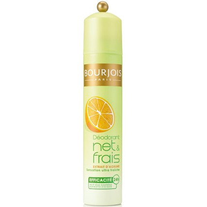 Bourjois Deodorant Net And Frains 24h - Дезодорант-спрей Ультрасвежесть