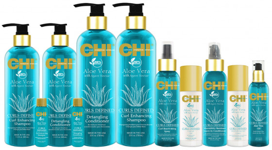 CHI Aloe Vera Curl Reactivating Spray - Спрей для волос с алоэ - 2