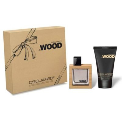 Dsquared2 He Wood - Подарочный набор (EDT50+S/G100)