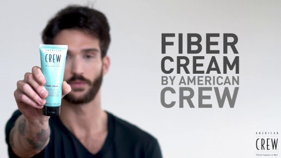 American Crew Fiber Cream - Крем средней фиксации - 1