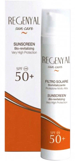 Sweet Skin System Regenyal Filtro Solare SPF 50+ - Солнцезащитный крем c выраженным регенерирующим и увлажняющим действием с защитой SPF 50+