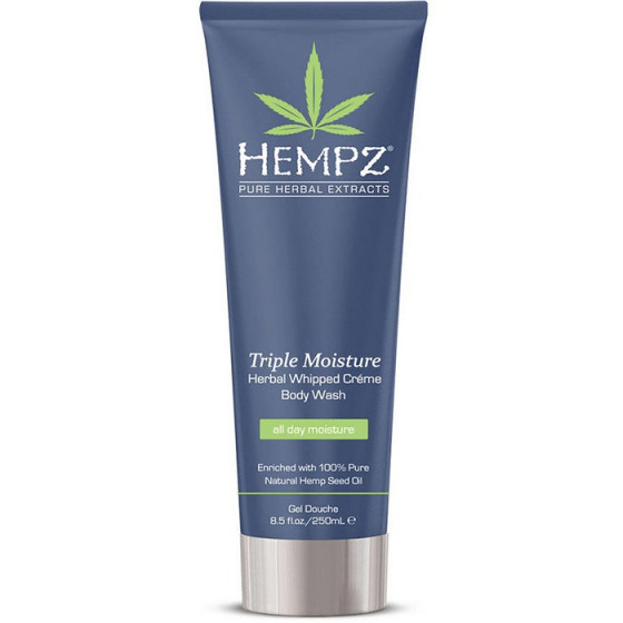 Hempz Triple Moisture Body Wash - Нежный гель-крем для душа тройного действия