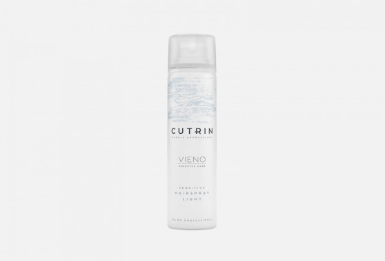 Cutrin Vieno Sensitive Hairspray Light - Лак легкой фиксации без отдушки - 1