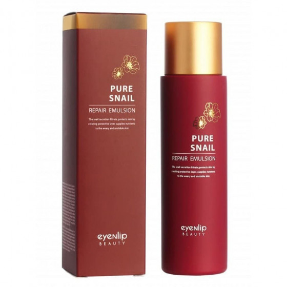 Eyenlip Pure Snail Repair Emulsion - Эмульсия для лица с экстрактом муцина улитки - 2