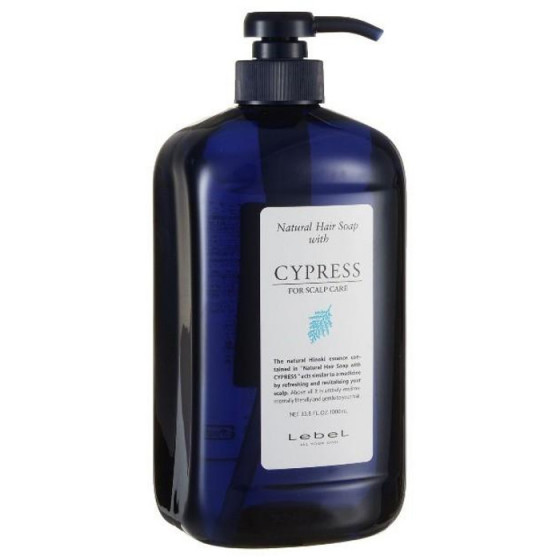 Lebel Hair Soap with Cypress - Шампунь для ухода за чувствительной, сухой кожей головы с маслом японского кипариса