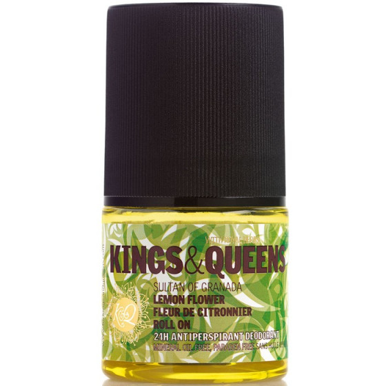 Kings & Queens Sultan of Granada Lemon Flower Roll-on Deodorant - Дезодорант Султан Гранады цветы лимона