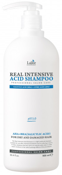 La'dor Real Intensive Acid Shampoo - Интенсивный кислотный шампунь для сухих и поврежденных волос